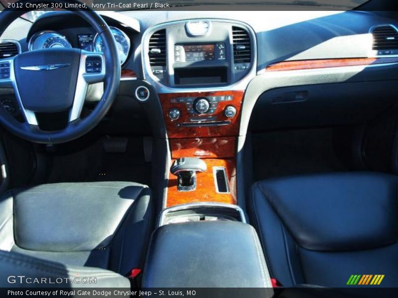 Ivory Tri-Coat Pearl / Black 2012 Chrysler 300 Limited