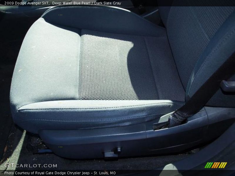 Deep Water Blue Pearl / Dark Slate Gray 2009 Dodge Avenger SXT