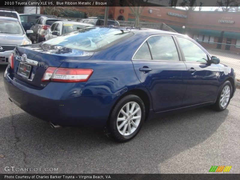 Blue Ribbon Metallic / Bisque 2010 Toyota Camry XLE V6