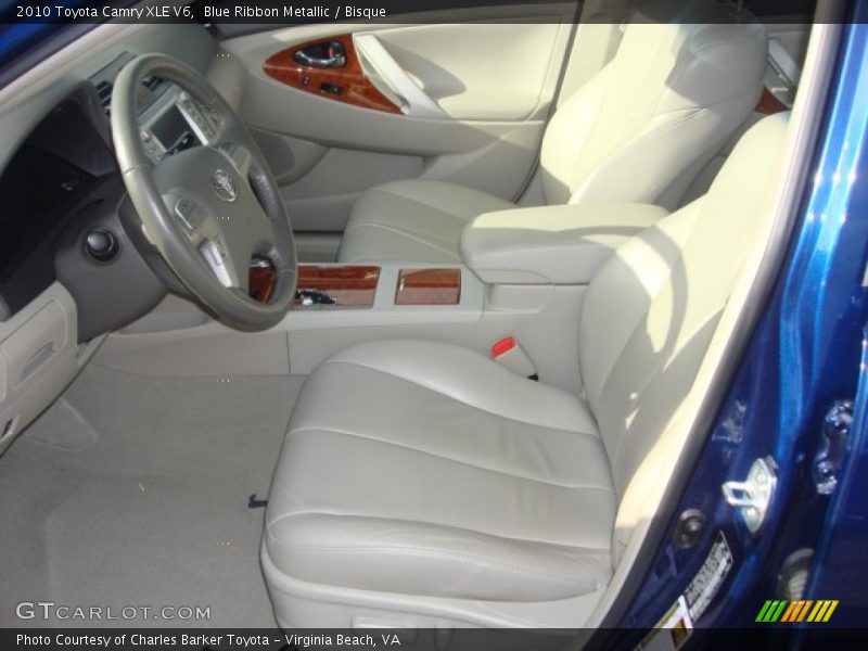 Blue Ribbon Metallic / Bisque 2010 Toyota Camry XLE V6