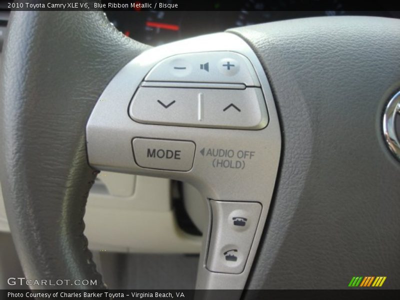 Blue Ribbon Metallic / Bisque 2010 Toyota Camry XLE V6