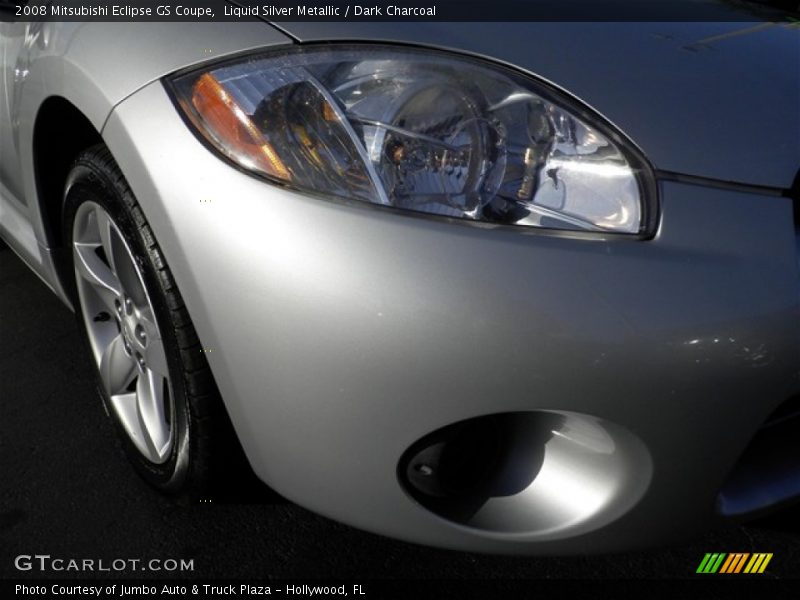 Liquid Silver Metallic / Dark Charcoal 2008 Mitsubishi Eclipse GS Coupe