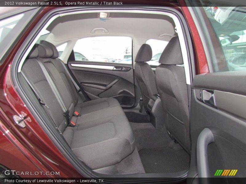 Opera Red Metallic / Titan Black 2012 Volkswagen Passat 2.5L S