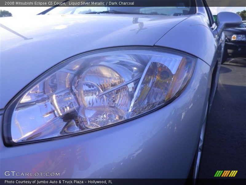 Liquid Silver Metallic / Dark Charcoal 2008 Mitsubishi Eclipse GS Coupe