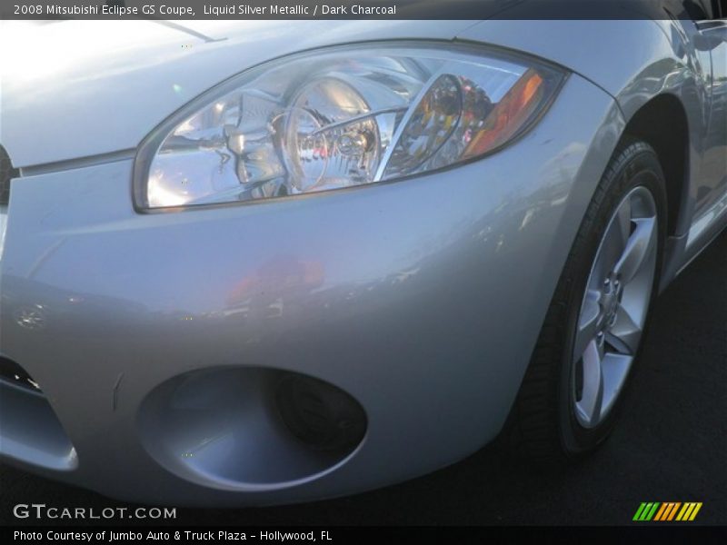 Liquid Silver Metallic / Dark Charcoal 2008 Mitsubishi Eclipse GS Coupe