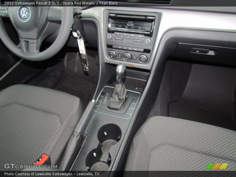 Opera Red Metallic / Titan Black 2012 Volkswagen Passat 2.5L S