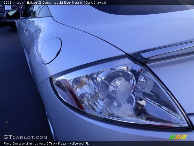 Liquid Silver Metallic / Dark Charcoal 2008 Mitsubishi Eclipse GS Coupe