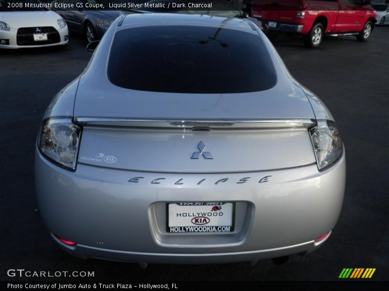 Liquid Silver Metallic / Dark Charcoal 2008 Mitsubishi Eclipse GS Coupe