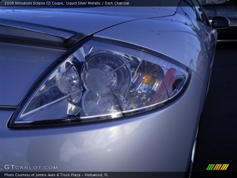 Liquid Silver Metallic / Dark Charcoal 2008 Mitsubishi Eclipse GS Coupe