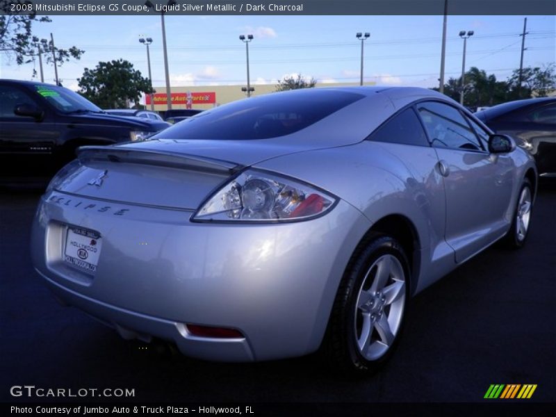 Liquid Silver Metallic / Dark Charcoal 2008 Mitsubishi Eclipse GS Coupe
