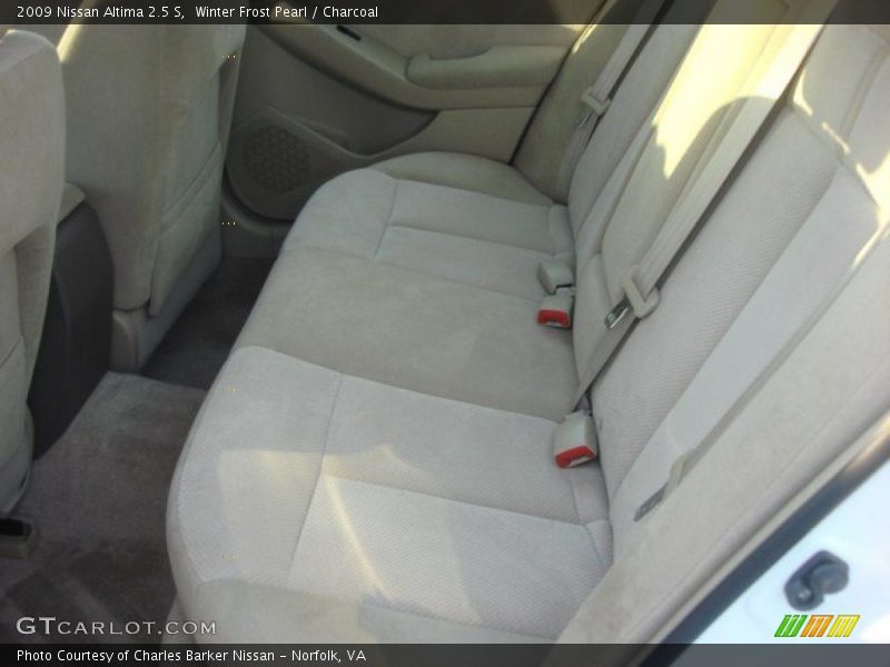 Winter Frost Pearl / Charcoal 2009 Nissan Altima 2.5 S