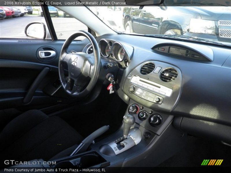 Liquid Silver Metallic / Dark Charcoal 2008 Mitsubishi Eclipse GS Coupe
