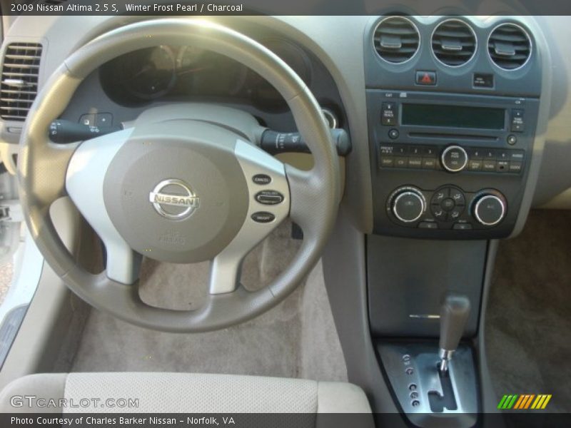 Winter Frost Pearl / Charcoal 2009 Nissan Altima 2.5 S