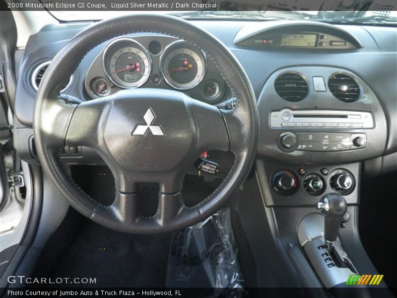 Liquid Silver Metallic / Dark Charcoal 2008 Mitsubishi Eclipse GS Coupe