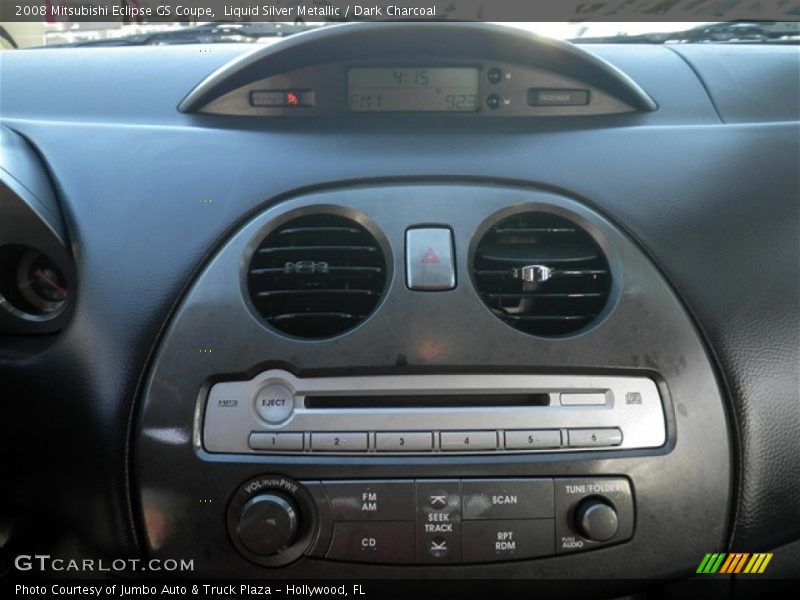 Liquid Silver Metallic / Dark Charcoal 2008 Mitsubishi Eclipse GS Coupe
