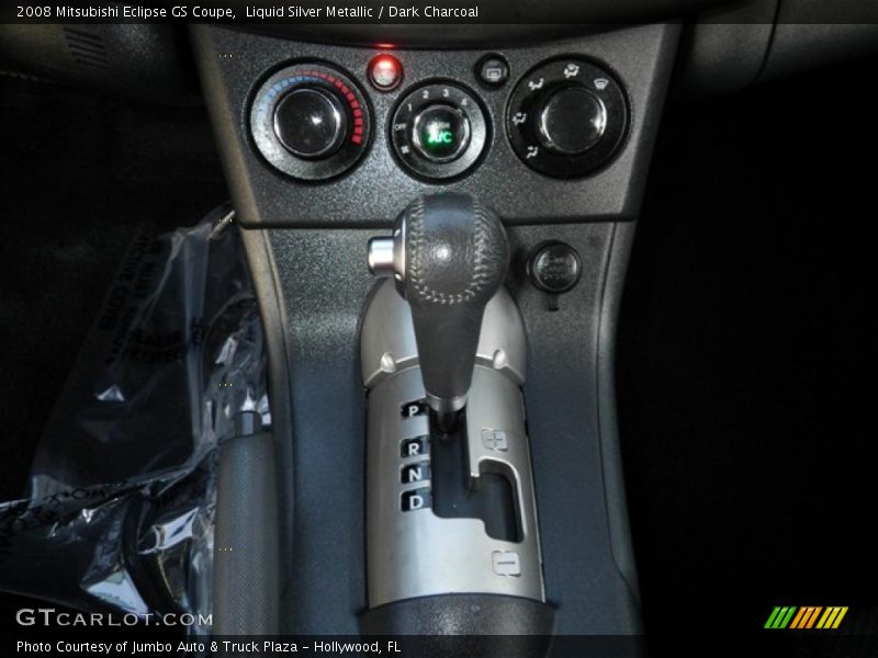 Liquid Silver Metallic / Dark Charcoal 2008 Mitsubishi Eclipse GS Coupe