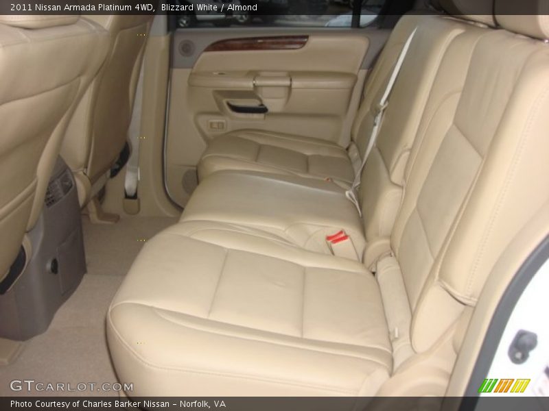 Blizzard White / Almond 2011 Nissan Armada Platinum 4WD