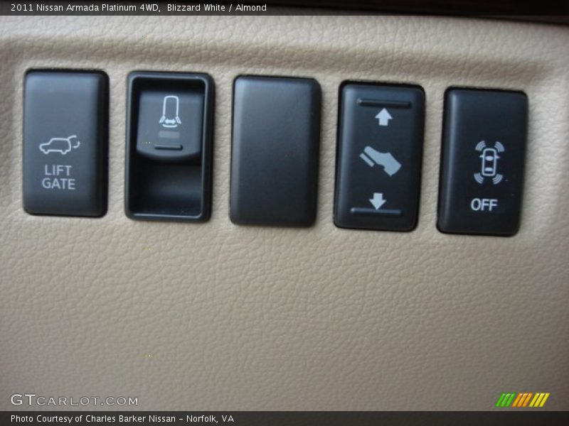 Blizzard White / Almond 2011 Nissan Armada Platinum 4WD