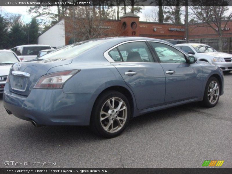 Ocean Gray / Charcoal 2012 Nissan Maxima 3.5 S