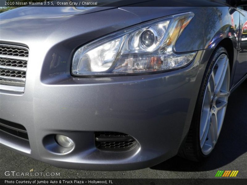 Ocean Gray / Charcoal 2010 Nissan Maxima 3.5 S