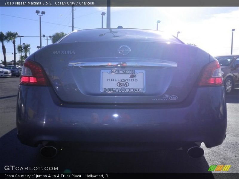 Ocean Gray / Charcoal 2010 Nissan Maxima 3.5 S