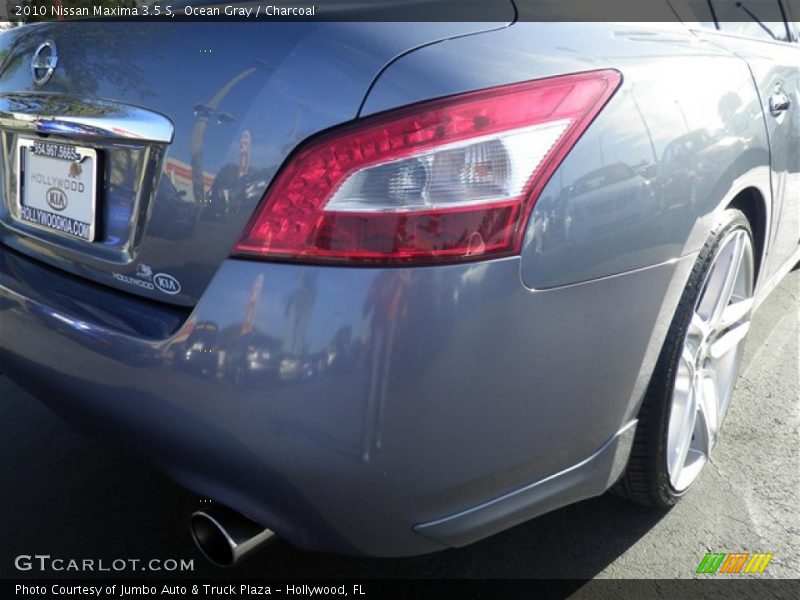 Ocean Gray / Charcoal 2010 Nissan Maxima 3.5 S