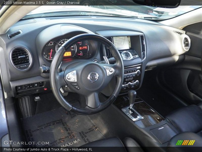 Ocean Gray / Charcoal 2010 Nissan Maxima 3.5 S