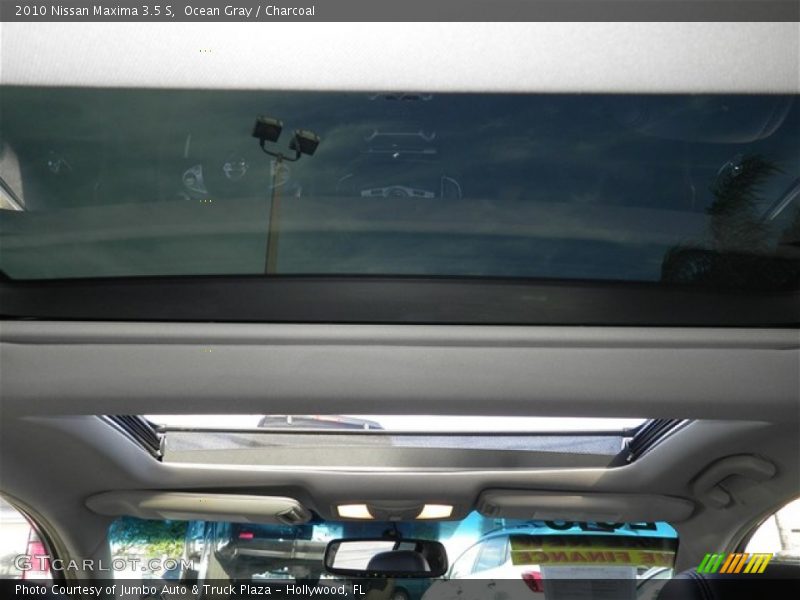 Ocean Gray / Charcoal 2010 Nissan Maxima 3.5 S