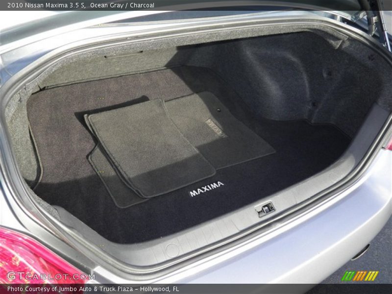 Ocean Gray / Charcoal 2010 Nissan Maxima 3.5 S