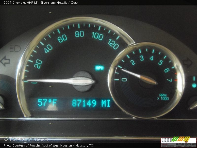 Silverstone Metallic / Gray 2007 Chevrolet HHR LT