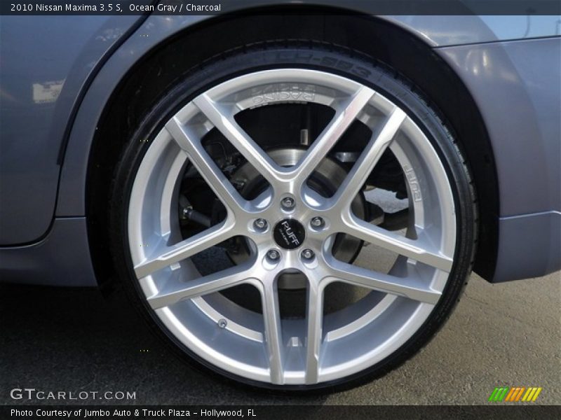 Ocean Gray / Charcoal 2010 Nissan Maxima 3.5 S