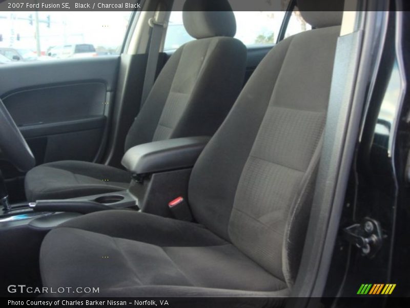Black / Charcoal Black 2007 Ford Fusion SE