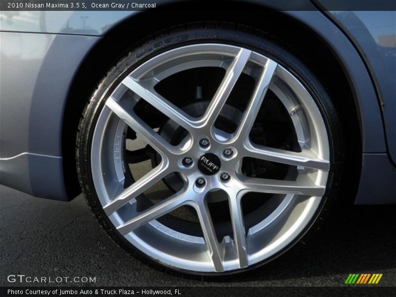 Ocean Gray / Charcoal 2010 Nissan Maxima 3.5 S