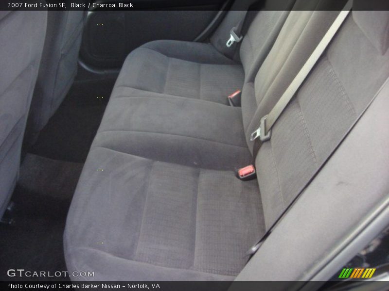 Black / Charcoal Black 2007 Ford Fusion SE