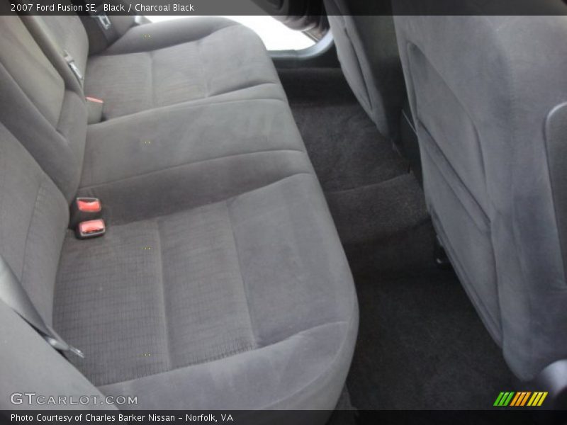 Black / Charcoal Black 2007 Ford Fusion SE