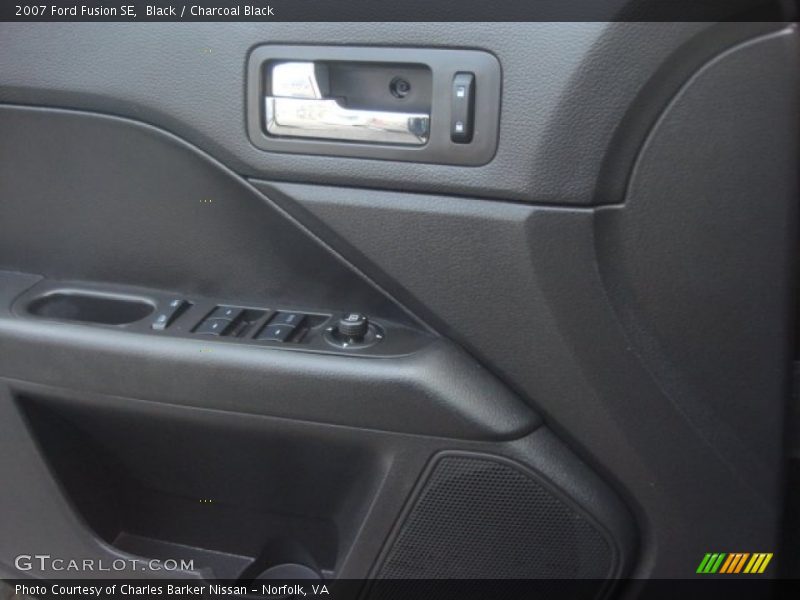 Black / Charcoal Black 2007 Ford Fusion SE