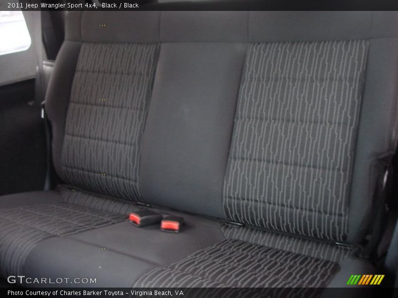 Black / Black 2011 Jeep Wrangler Sport 4x4