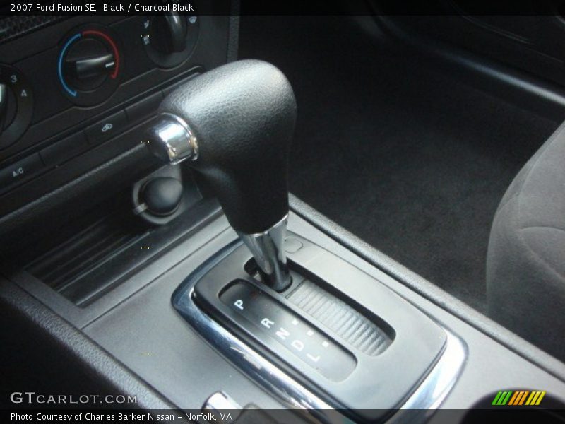 Black / Charcoal Black 2007 Ford Fusion SE
