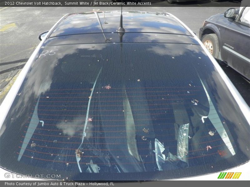 Summit White / Jet Black/Ceramic White Accents 2012 Chevrolet Volt Hatchback