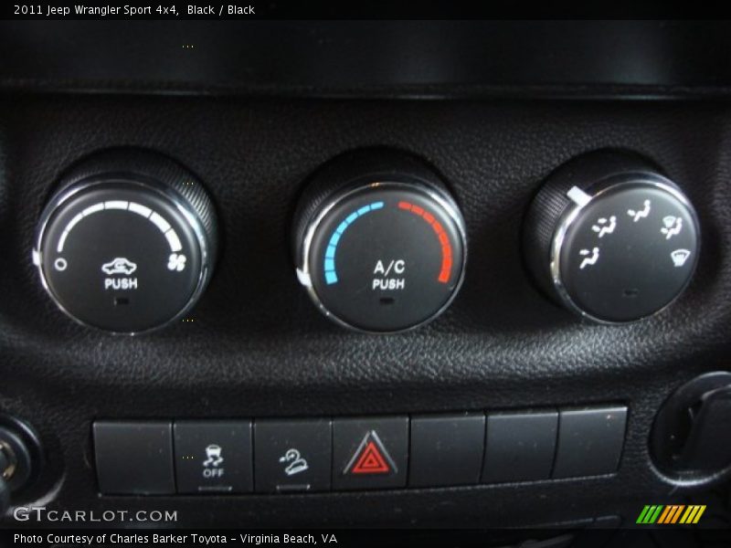 Black / Black 2011 Jeep Wrangler Sport 4x4