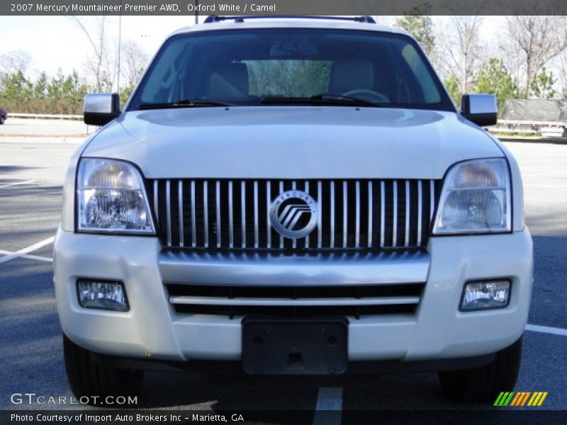 Oxford White / Camel 2007 Mercury Mountaineer Premier AWD