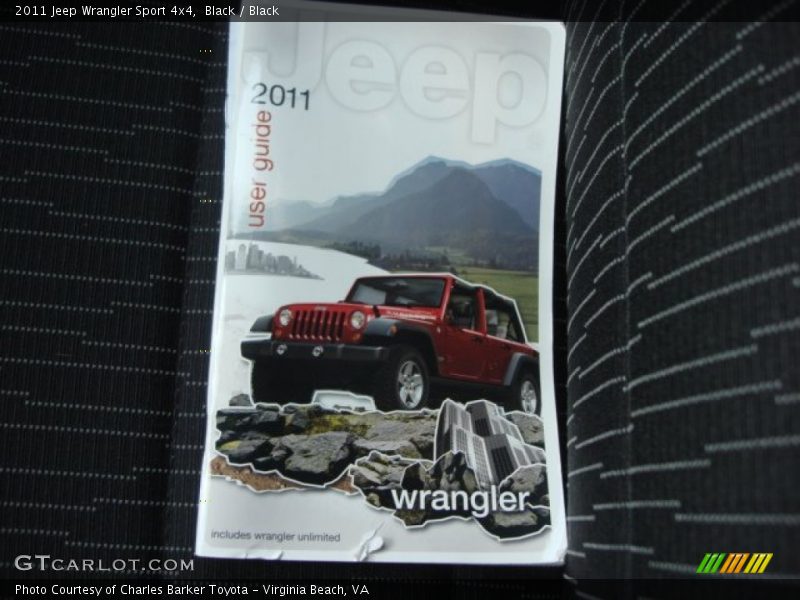 Black / Black 2011 Jeep Wrangler Sport 4x4