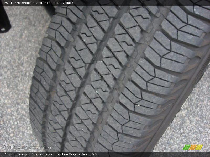 Black / Black 2011 Jeep Wrangler Sport 4x4