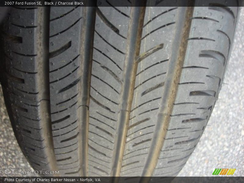 Black / Charcoal Black 2007 Ford Fusion SE