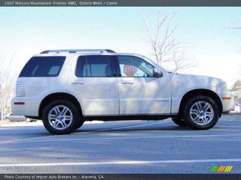Oxford White / Camel 2007 Mercury Mountaineer Premier AWD