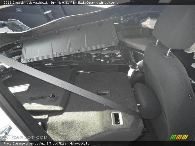 Summit White / Jet Black/Ceramic White Accents 2012 Chevrolet Volt Hatchback