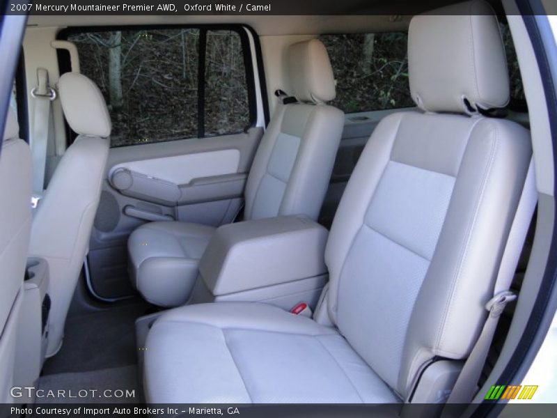 Oxford White / Camel 2007 Mercury Mountaineer Premier AWD