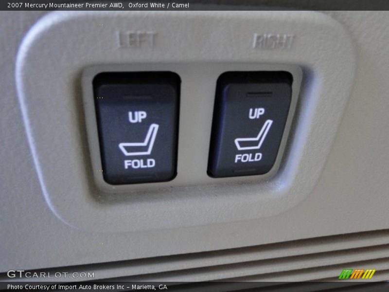 Oxford White / Camel 2007 Mercury Mountaineer Premier AWD