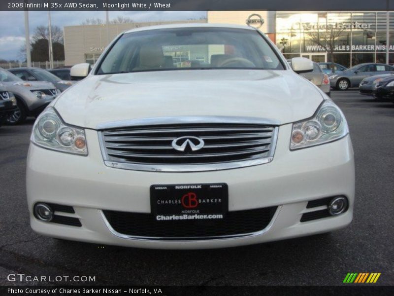Moonlight White / Wheat 2008 Infiniti M 35x AWD Sedan