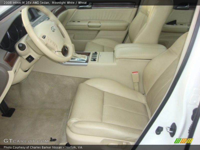Moonlight White / Wheat 2008 Infiniti M 35x AWD Sedan